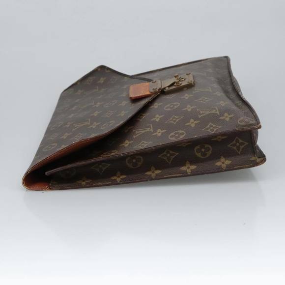 LOUIS VUITTON Monogram Porte Documents Senatur Briefcase M53335 LV Auth bs19512 - Picture 4 of 16